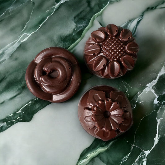 Single Origin Chocolate Flowers - Dark Chocolate